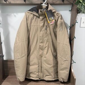 NWT Mountain Hardwear Dry Q Core Insulated 650 Fill Down Jacket Mens Size XL